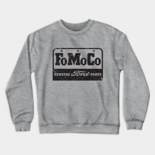 FoMoCo Ford parts worn look - black print Crewneck Sweatshirt